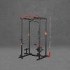 Multifunctional Barbell Rack 1400LBS Capacity Barbell Weight Rack Home Gym Fitness Adjustable Squat Rack Weight Lifting Bench Press Push-ups