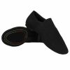 Canvas Women Ballet Shoes Indoor Dance Practice Soft Sole Slip On Jazz Shoes Yoga Dance Shoes, Black