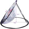 3-Layer Practice Net Portable Golf Chipping Net for Outdoor Indoor Backyard Sports Training Equipment Easy to Carry and Foldable