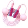 Jump Rope with 2 in 1 Training Adjustable Ropeless Skipping Rope Fitness Weighted, Adjustable Weighted Cordless Jumping Rope for Kids Men Women, Cardi