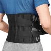 Double Pull Back Lumbar Support Belt Waist Orthopedic Corset Men Women Spine Decompression Waist Trainer Brace Back Pain Relief