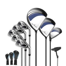 Outdoor Sports Complete Golf Club Set for Men (Color: Blue, Type: Golf)