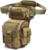 ANTARCTICA Waterproof Military Tactical Drop Leg Pouch Bag Type B Cross Over Leg Rig Outdoor Bike Cycling Hiking Thigh Bag