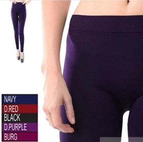 Leggy Lass Lovely Leggings Also In Plus Sizes (Color: Red Hot, size: 2XL)