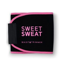 Sweet Sweat Waist Trimmer for Women and Men - Sweat Band Waist Trainer for High-Intensity Training & Workouts (Color: L, size: L)