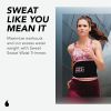 Sweet Sweat Waist Trimmer for Women and Men - Sweat Band Waist Trainer for High-Intensity Training & Workouts