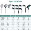 11 Pieces Complete Golf Club Package Set