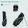 11 Pieces Complete Golf Club Package Set