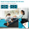 10' x 4' x 2" Folding Exercise Mat with Hook and Loop Fasteners