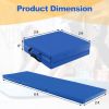 Portable Tri-Fold Gym Mat with Handles for Yoga