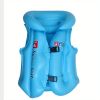 Swim Vest For Kids ; 4-12 Years Old Inflatable Swimming Floaties With Adjustable Safety Buckle & Dual Airbags For Boys Girls; Water Vest For Pool; Bea