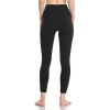 Women's High Waisted Yoga Pants 7/8 Length Leggings with Pockets