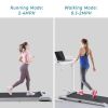 2 in 1 Under Desk Electric Treadmill 2.5HP;  with Bluetooth APP and speaker;  Remote Control;  Display;  Walking Jogging Running Machine Fitness Equip