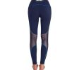 Mesh High Waist Tummy Control Leggings