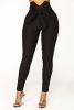 Women's Sexy Bow Slim Elastic Pants Trousers